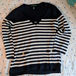 RALPH LAUREN nautical striped sweater